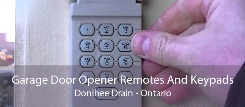 Garage Door Opener Remotes And Keypads Donihee Drain - Ontario