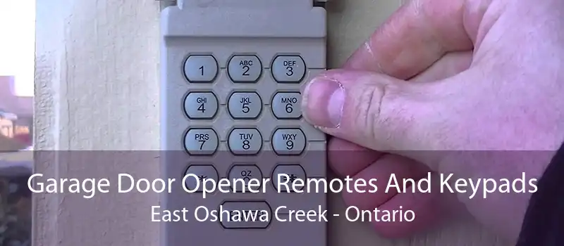 Garage Door Opener Remotes And Keypads East Oshawa Creek - Ontario