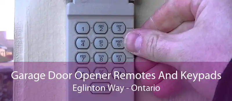 Garage Door Opener Remotes And Keypads Eglinton Way - Ontario