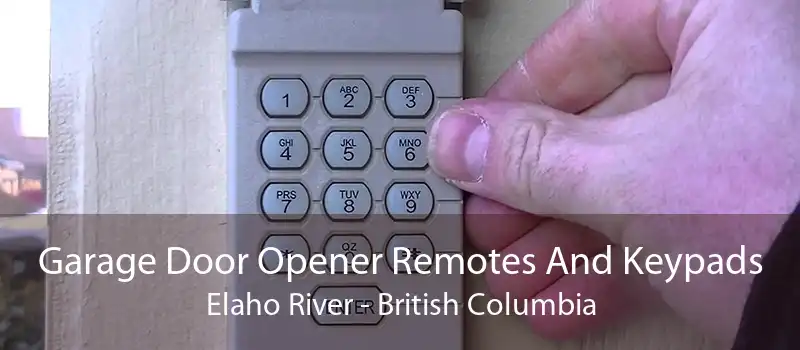 Garage Door Opener Remotes And Keypads Elaho River - British Columbia