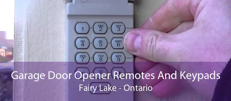 Garage Door Opener Remotes And Keypads Fairy Lake - Ontario