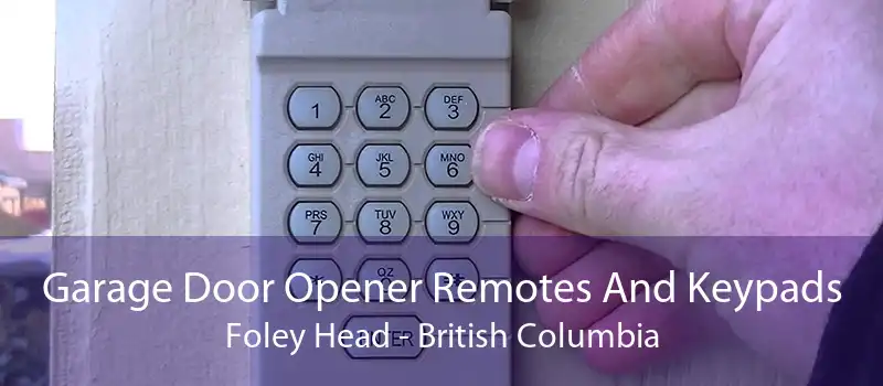 Garage Door Opener Remotes And Keypads Foley Head - British Columbia