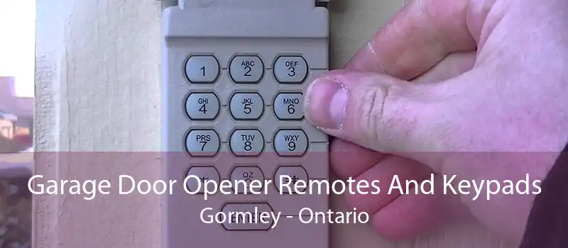 Garage Door Opener Remotes And Keypads Gormley - Ontario