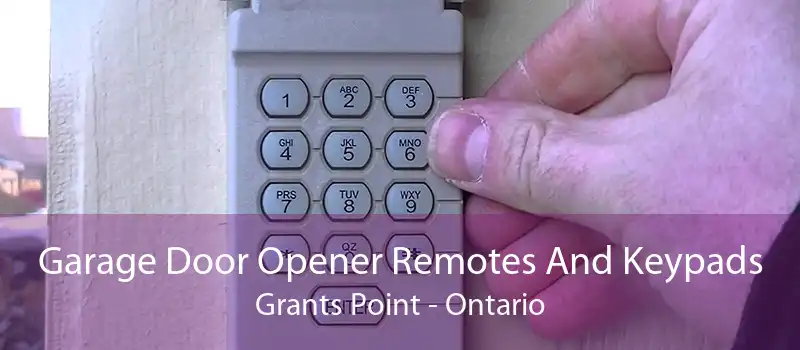 Garage Door Opener Remotes And Keypads Grants Point - Ontario