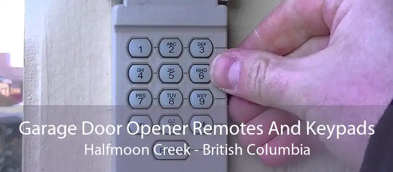 Garage Door Opener Remotes And Keypads Halfmoon Creek - British Columbia