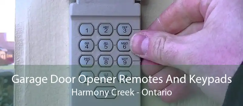 Garage Door Opener Remotes And Keypads Harmony Creek - Ontario