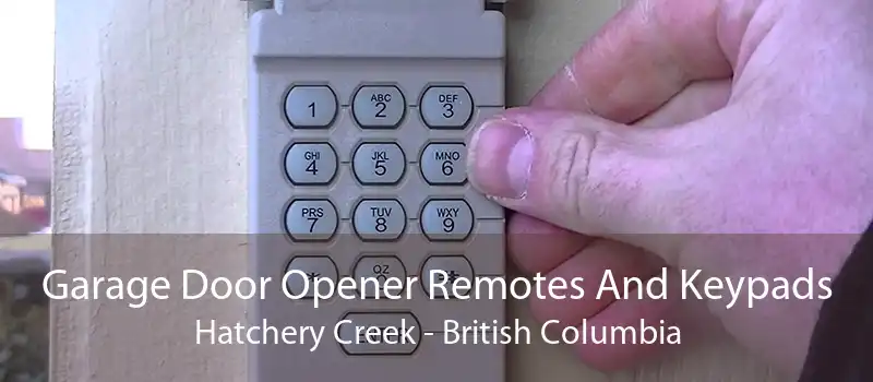 Garage Door Opener Remotes And Keypads Hatchery Creek - British Columbia