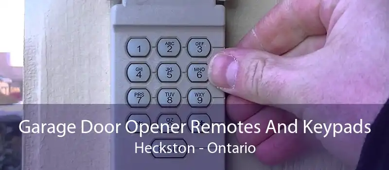 Garage Door Opener Remotes And Keypads Heckston - Ontario