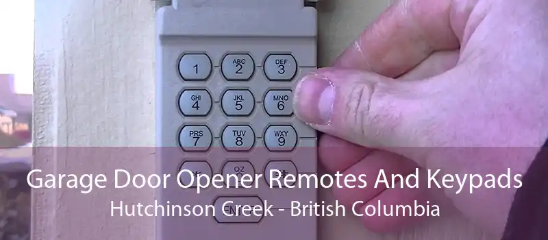 Garage Door Opener Remotes And Keypads Hutchinson Creek - British Columbia