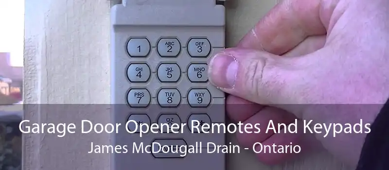 Garage Door Opener Remotes And Keypads James McDougall Drain - Ontario