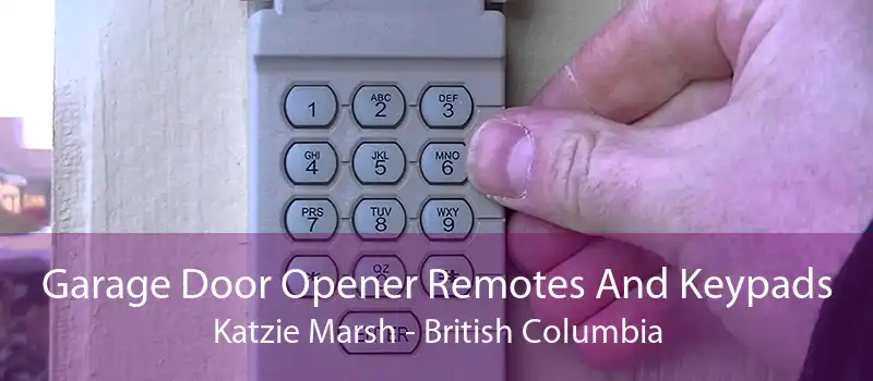 Garage Door Opener Remotes And Keypads Katzie Marsh - British Columbia