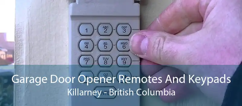 Garage Door Opener Remotes And Keypads Killarney - British Columbia