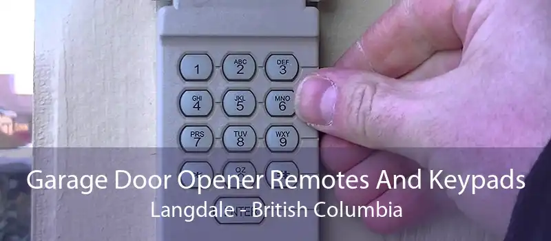 Garage Door Opener Remotes And Keypads Langdale - British Columbia