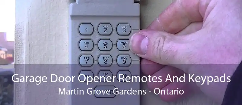Garage Door Opener Remotes And Keypads Martin Grove Gardens - Ontario