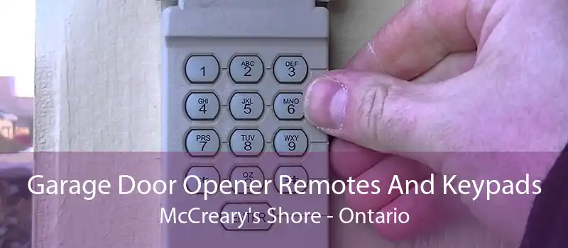 Garage Door Opener Remotes And Keypads McCreary's Shore - Ontario