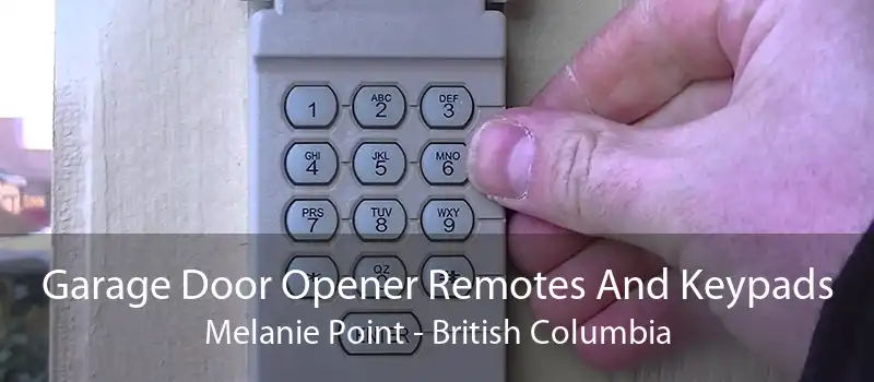 Garage Door Opener Remotes And Keypads Melanie Point - British Columbia