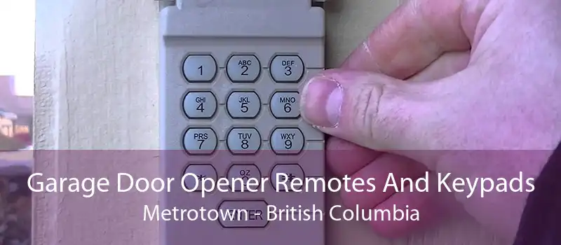 Garage Door Opener Remotes And Keypads Metrotown - British Columbia