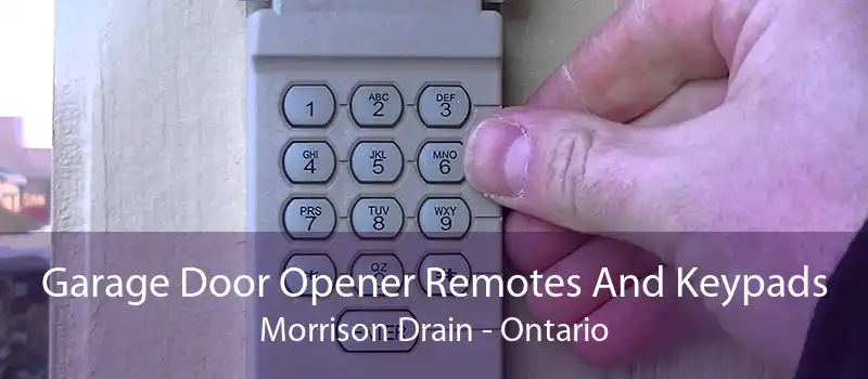 Garage Door Opener Remotes And Keypads Morrison Drain - Ontario