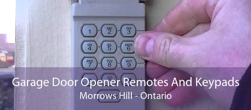 Garage Door Opener Remotes And Keypads Morrows Hill - Ontario