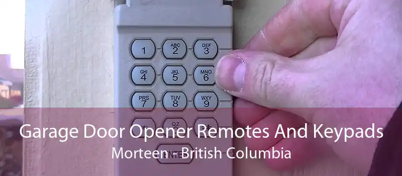 Garage Door Opener Remotes And Keypads Morteen - British Columbia