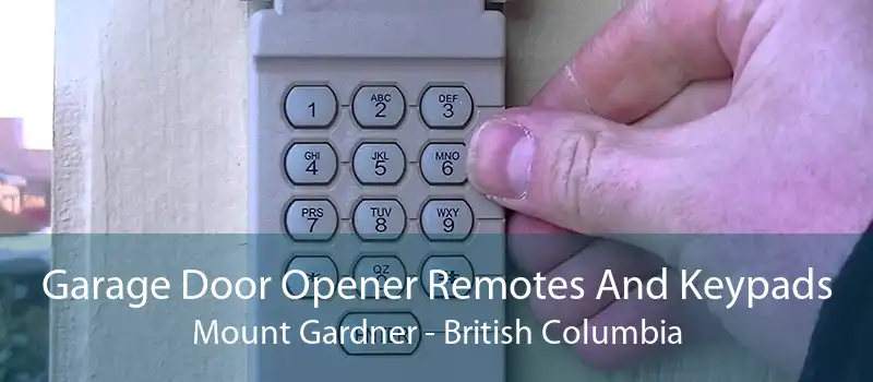 Garage Door Opener Remotes And Keypads Mount Gardner - British Columbia