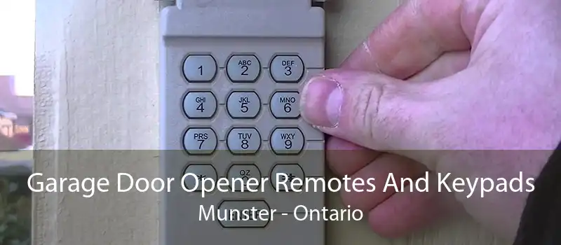 Garage Door Opener Remotes And Keypads Munster - Ontario