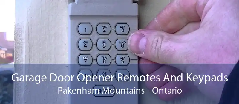 Garage Door Opener Remotes And Keypads Pakenham Mountains - Ontario
