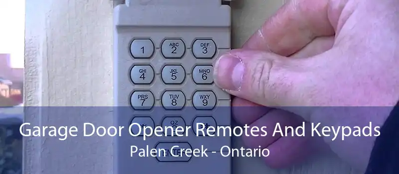 Garage Door Opener Remotes And Keypads Palen Creek - Ontario