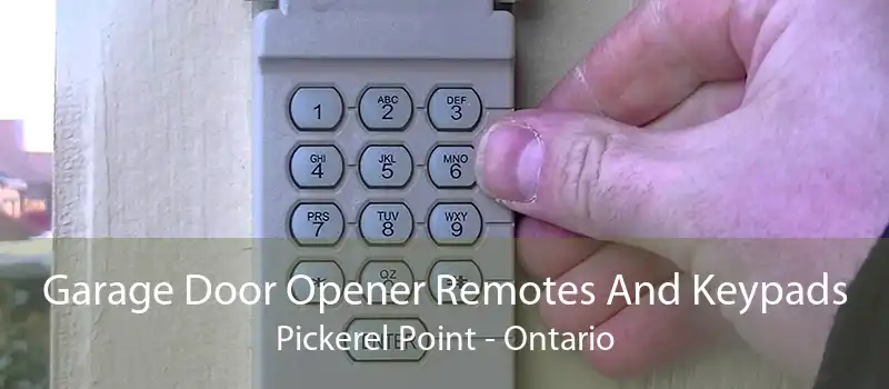 Garage Door Opener Remotes And Keypads Pickerel Point - Ontario