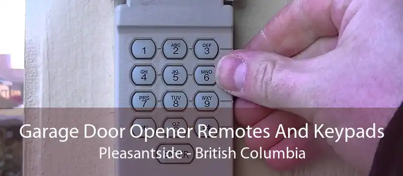 Garage Door Opener Remotes And Keypads Pleasantside - British Columbia
