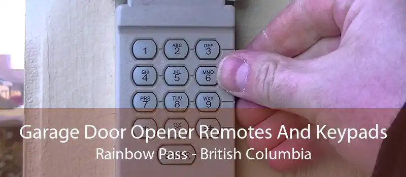 Garage Door Opener Remotes And Keypads Rainbow Pass - British Columbia