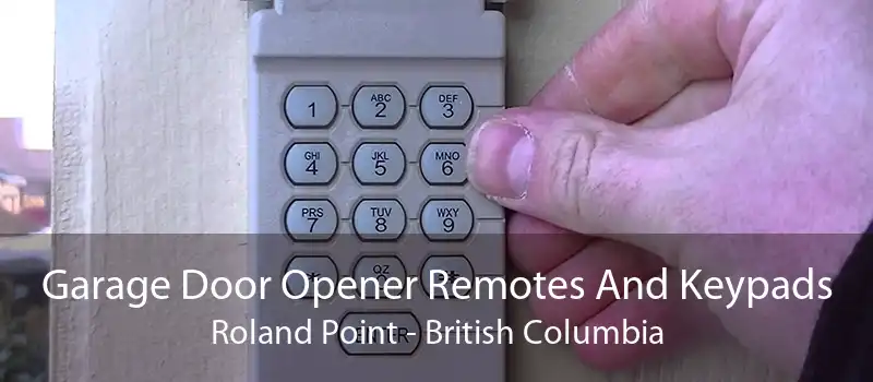 Garage Door Opener Remotes And Keypads Roland Point - British Columbia