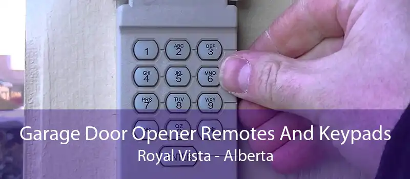 Garage Door Opener Remotes And Keypads Royal Vista - Alberta