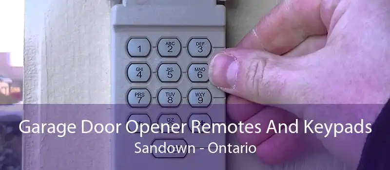 Garage Door Opener Remotes And Keypads Sandown - Ontario