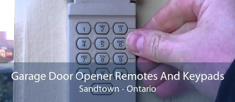 Garage Door Opener Remotes And Keypads Sandtown - Ontario