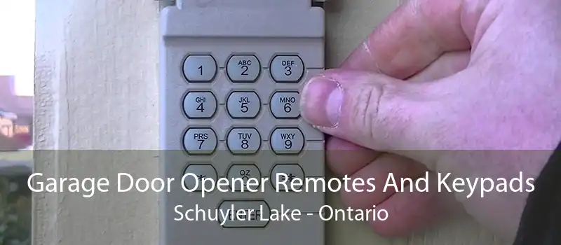 Garage Door Opener Remotes And Keypads Schuyler Lake - Ontario