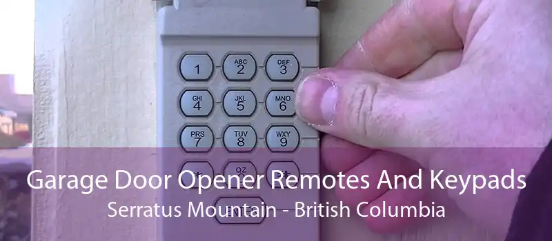 Garage Door Opener Remotes And Keypads Serratus Mountain - British Columbia