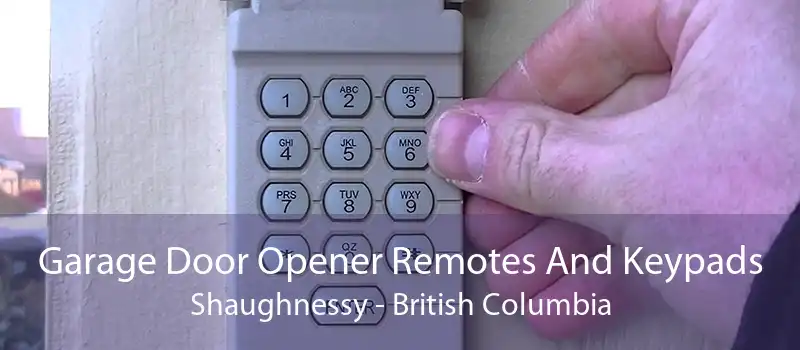 Garage Door Opener Remotes And Keypads Shaughnessy - British Columbia