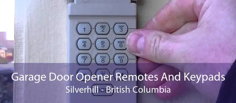 Garage Door Opener Remotes And Keypads Silverhill - British Columbia