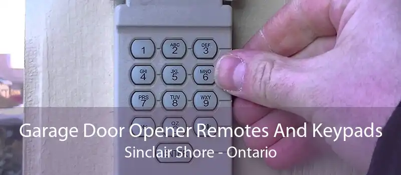 Garage Door Opener Remotes And Keypads Sinclair Shore - Ontario