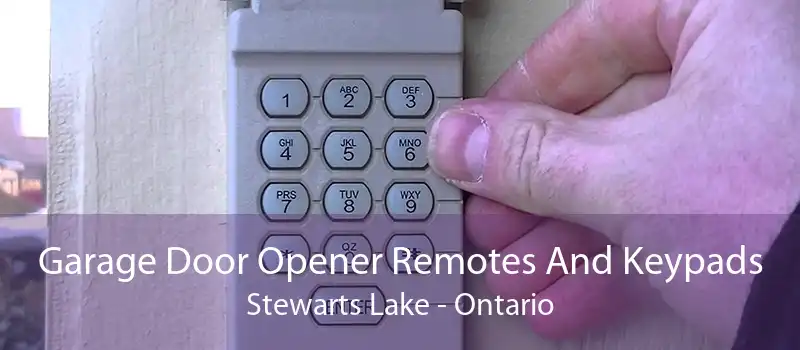 Garage Door Opener Remotes And Keypads Stewarts Lake - Ontario