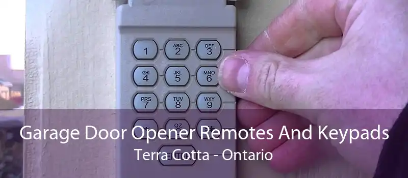 Garage Door Opener Remotes And Keypads Terra Cotta - Ontario
