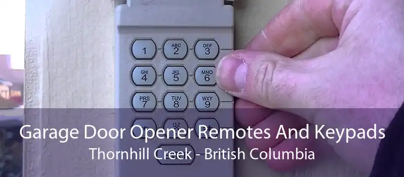 Garage Door Opener Remotes And Keypads Thornhill Creek - British Columbia