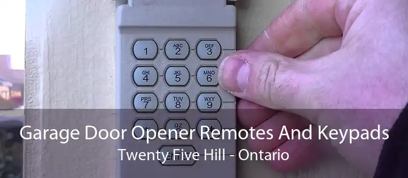 Garage Door Opener Remotes And Keypads Twenty Five Hill - Ontario