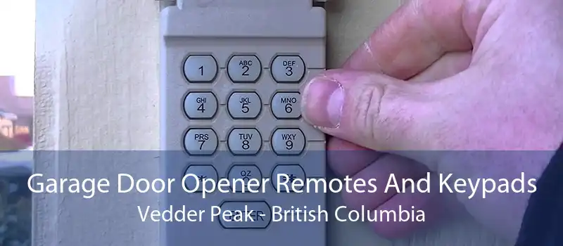 Garage Door Opener Remotes And Keypads Vedder Peak - British Columbia