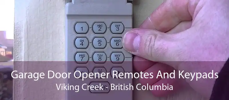 Garage Door Opener Remotes And Keypads Viking Creek - British Columbia