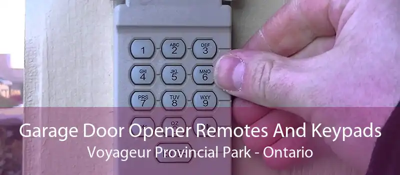 Garage Door Opener Remotes And Keypads Voyageur Provincial Park - Ontario