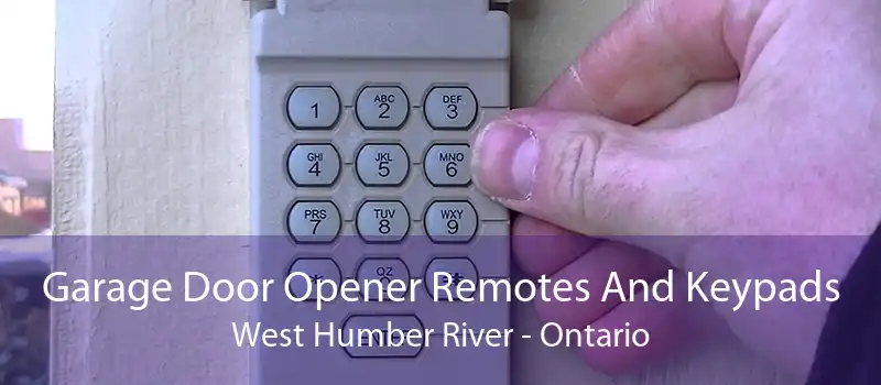 Garage Door Opener Remotes And Keypads West Humber River - Ontario