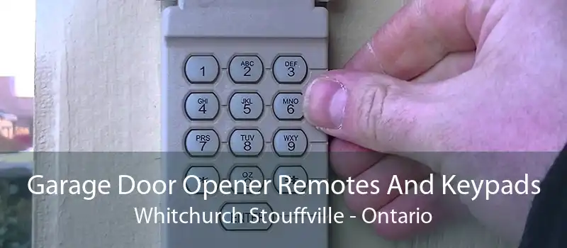 Garage Door Opener Remotes And Keypads Whitchurch Stouffville - Ontario