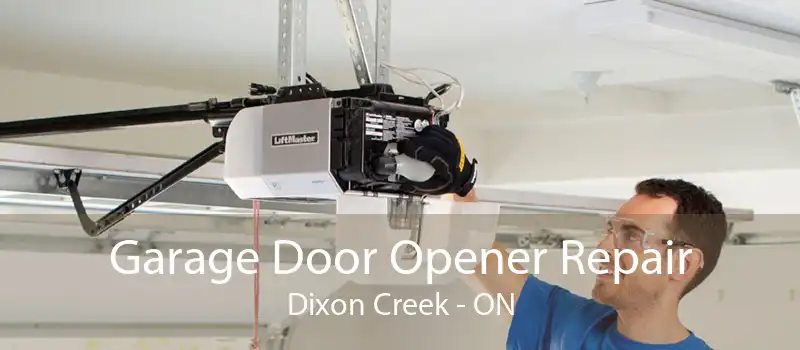 Garage Door Opener Repair Dixon Creek - ON